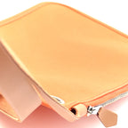 Hermes Toile Officer Vache Hunter Herbag Zip 31 PM Jaune Ambre Natural