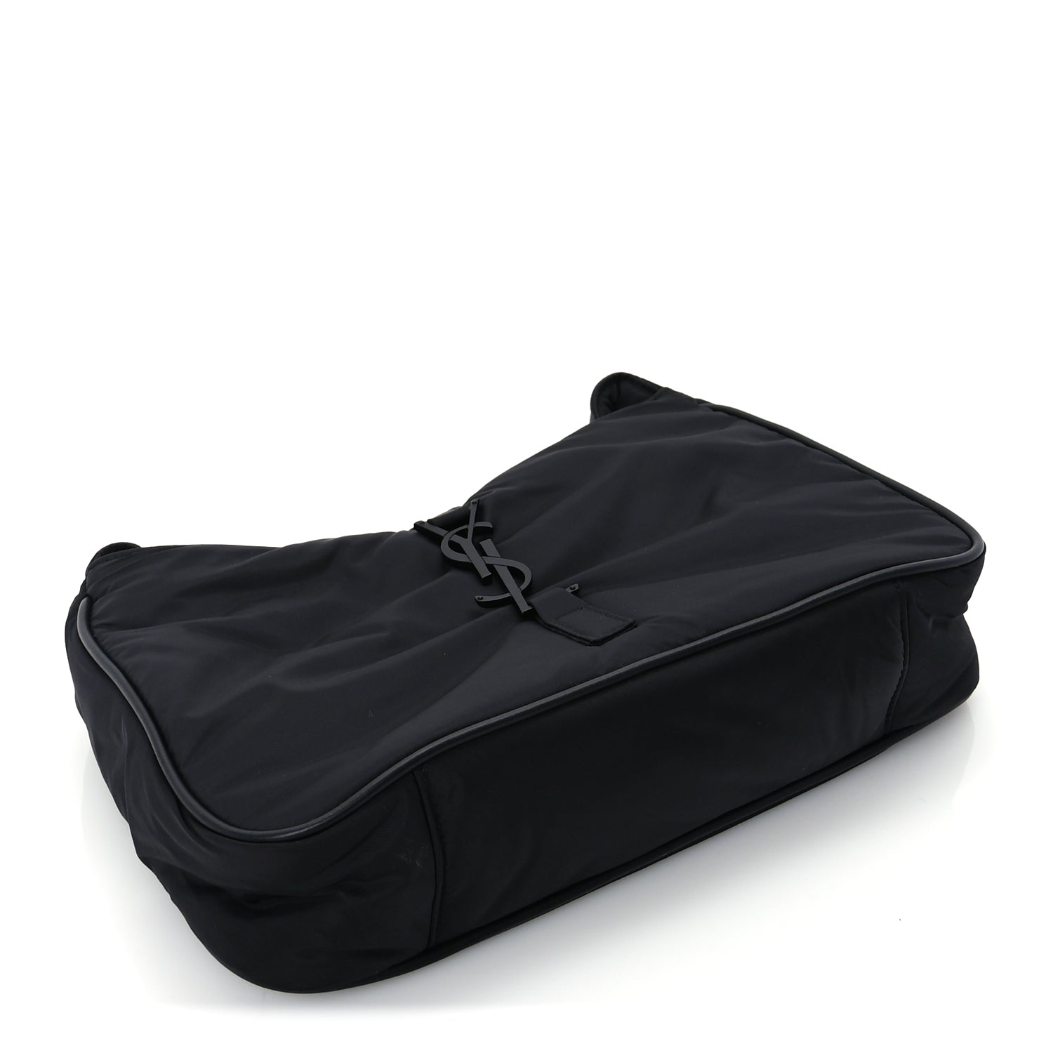 Saint Laurent Econyl Nylon Le 5 A 7 Hobo Black