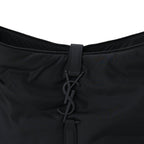 Saint Laurent Econyl Nylon Le 5 A 7 Hobo Black