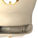 Christian Dior Calfskin Macrocannage Medium Caro Bag  Sand