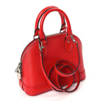 Louis Vuitton Epi Alma BB Castillan Red