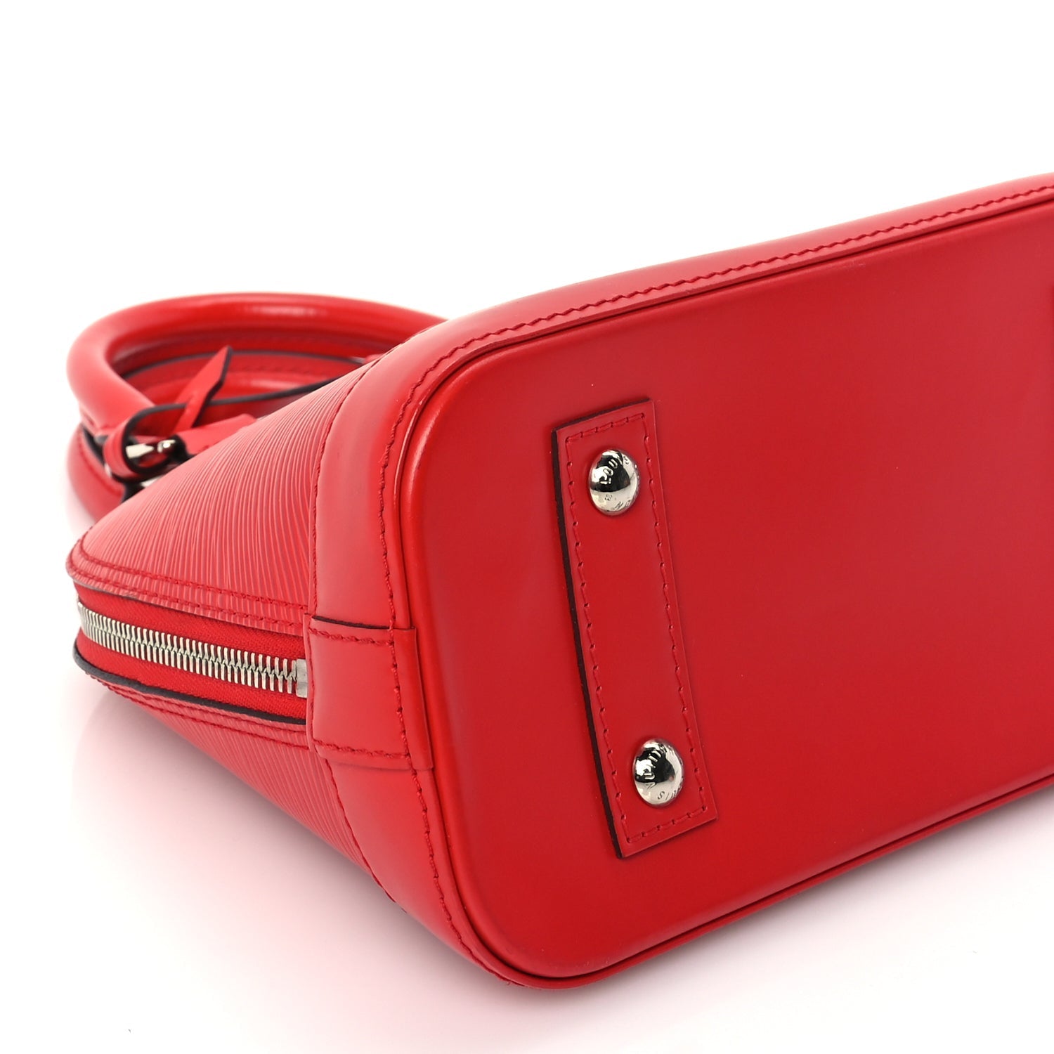 Louis Vuitton Epi Alma BB Castillan Red
