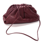 Bottega Veneta Butter Calfskin The Mini Pouch Bordeaux
