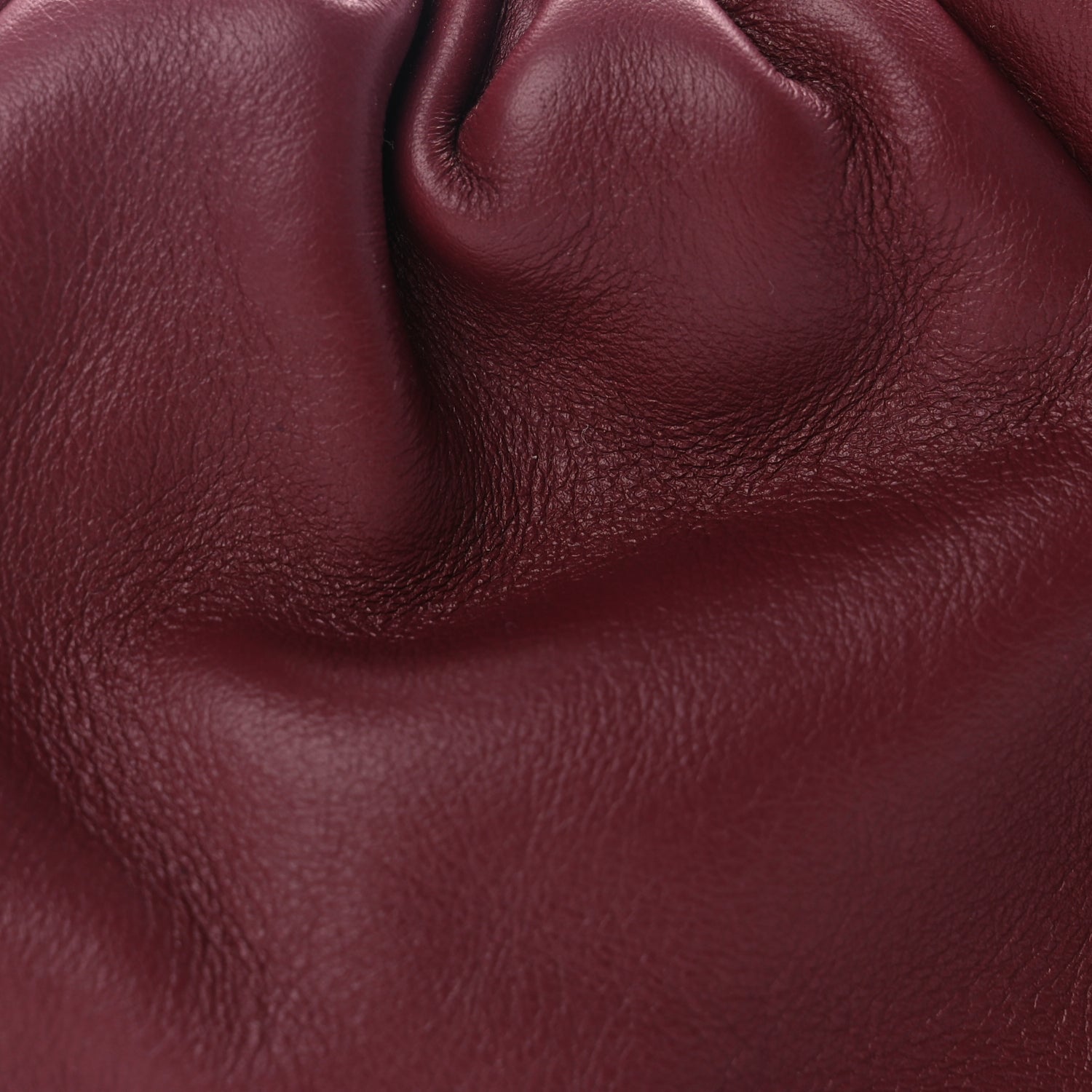 Bottega Veneta Butter Calfskin The Mini Pouch Bordeaux