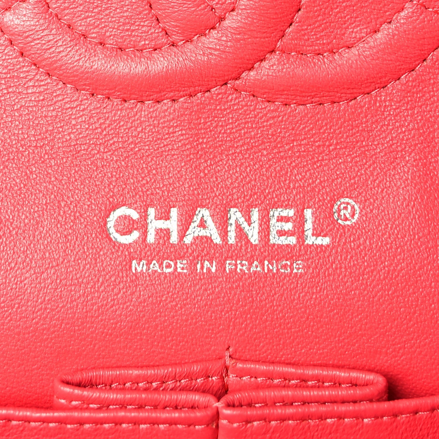 Chanel Patent Quilted Medium Double Flap Dark Pink
