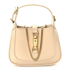 Gucci Boarded Dyana Lux Calfskin Nano Jackie 1961 Hobo  Beige