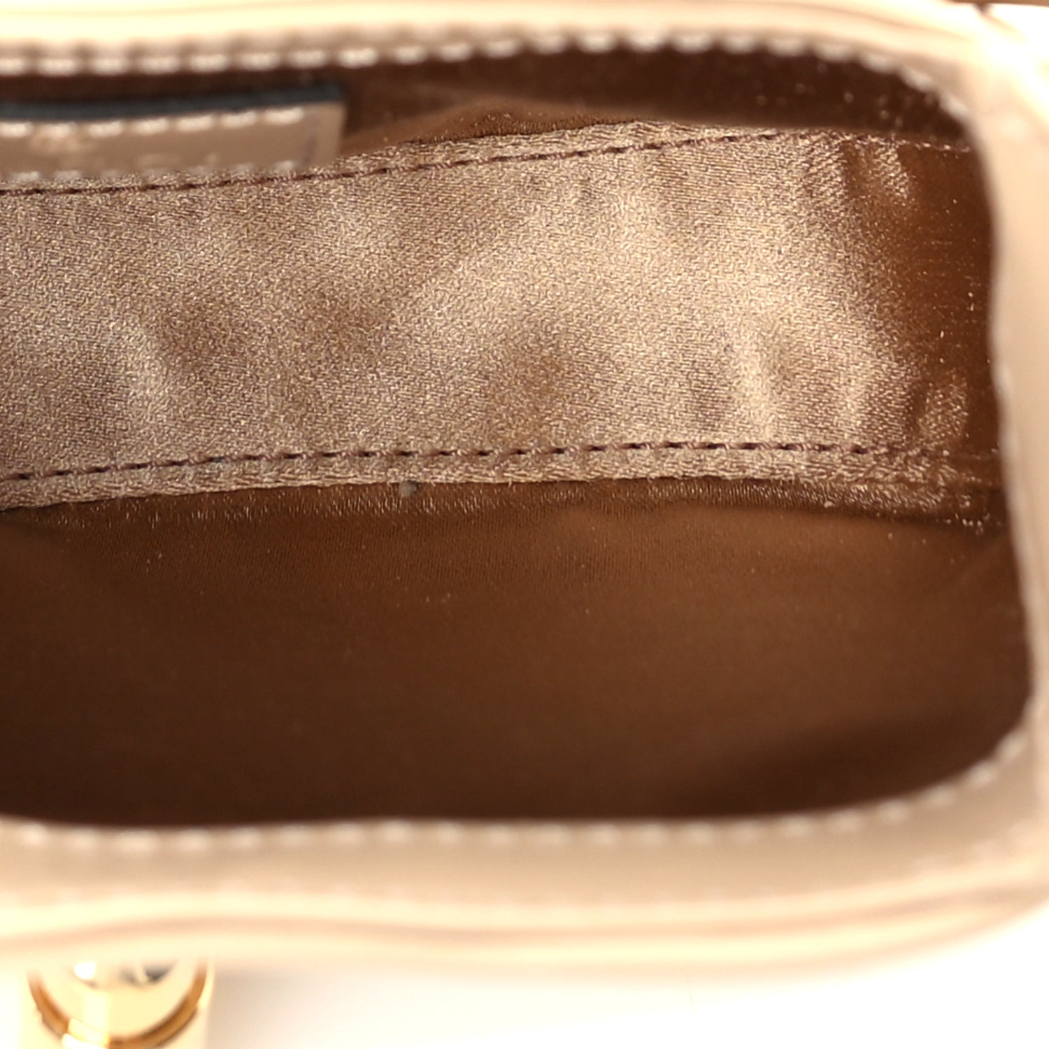 Gucci Boarded Dyana Lux Calfskin Nano Jackie 1961 Hobo  Beige