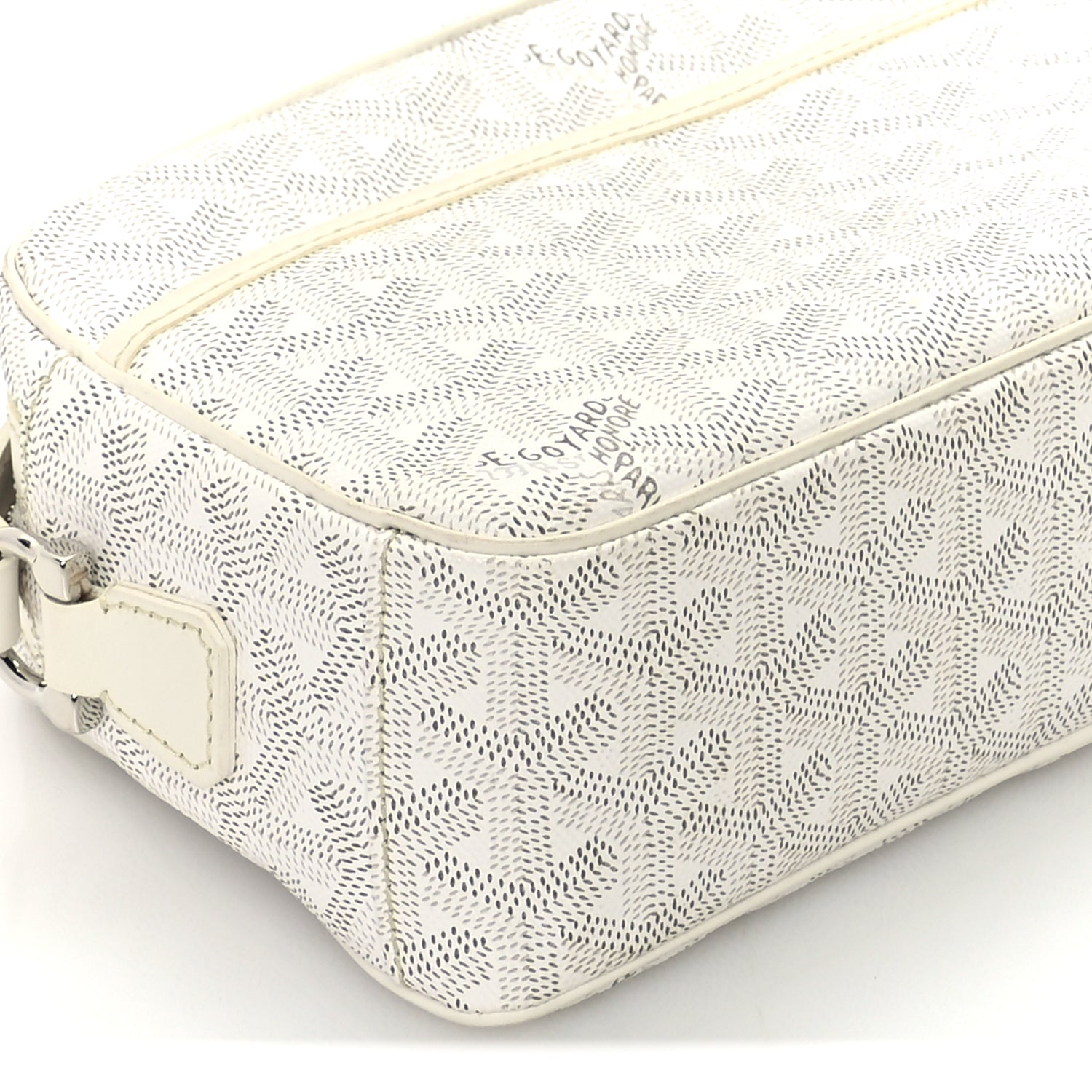 Goyard Goyardine Sac Cap Vert White