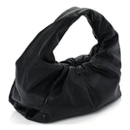 Bottega Veneta Smooth Butter Calfskin Small The Shoulder Pouch Black