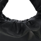 Bottega Veneta Smooth Butter Calfskin Small The Shoulder Pouch Black