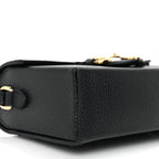 Gucci Calfskin Horsebit 1955 Shoulder Bag Black