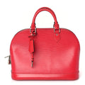Louis Vuitton Epi Alma PM  Carmine