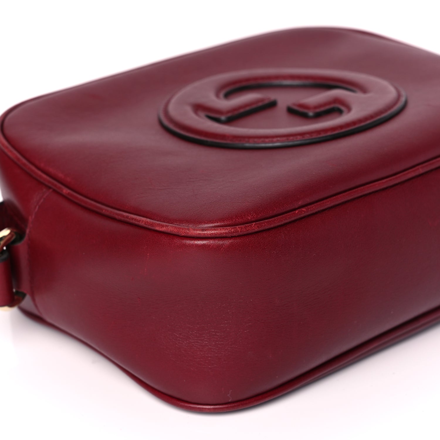 Gucci Calfskin Mini Blondie Bag  Rosso