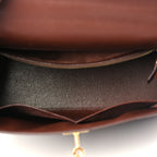 Hermes Courchevel Kelly Sellier 28 Chocolate