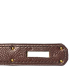 Hermes Courchevel Kelly Sellier 28 Chocolate