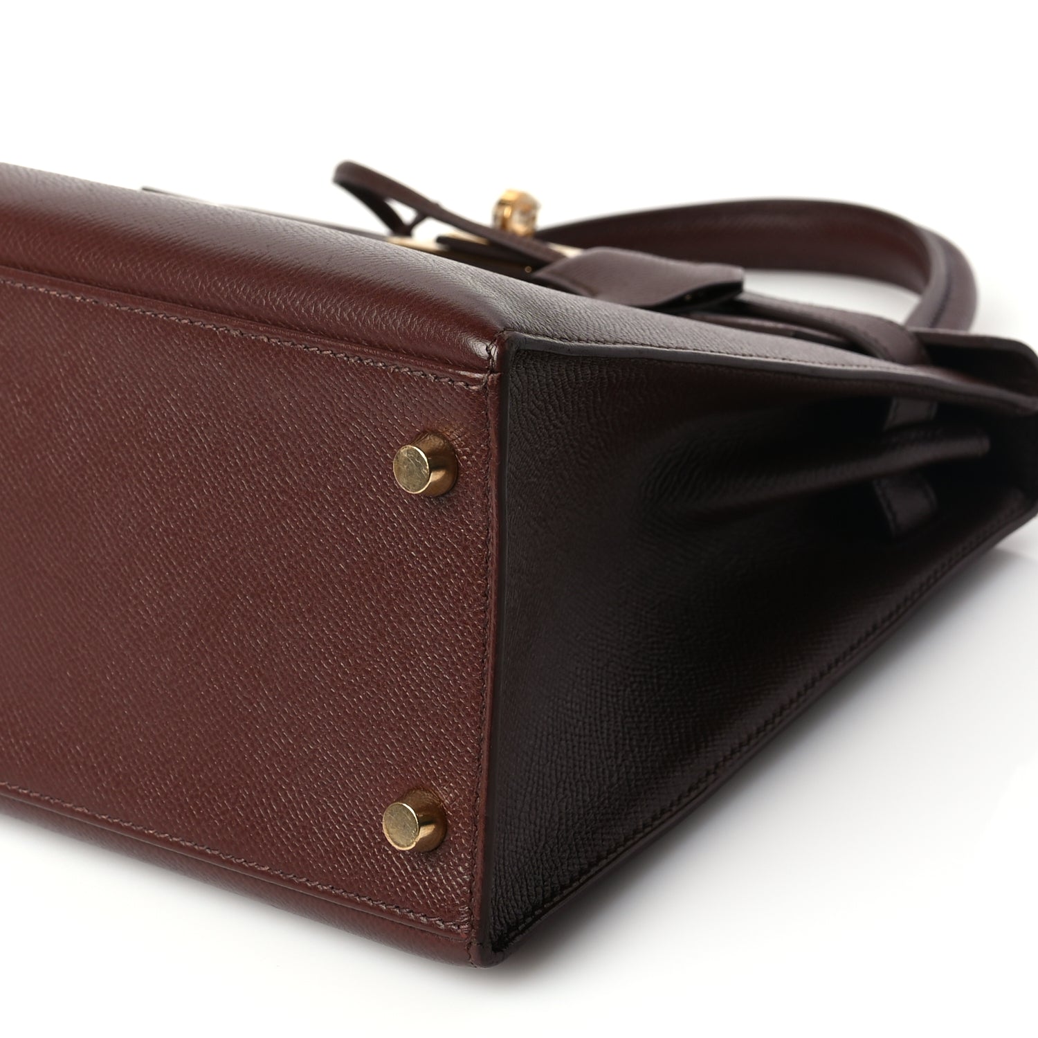 Hermes Courchevel Kelly Sellier 28 Chocolate