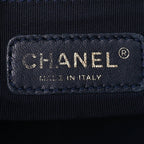 Chanel Velvet Tweed Medium Boy Flap Green