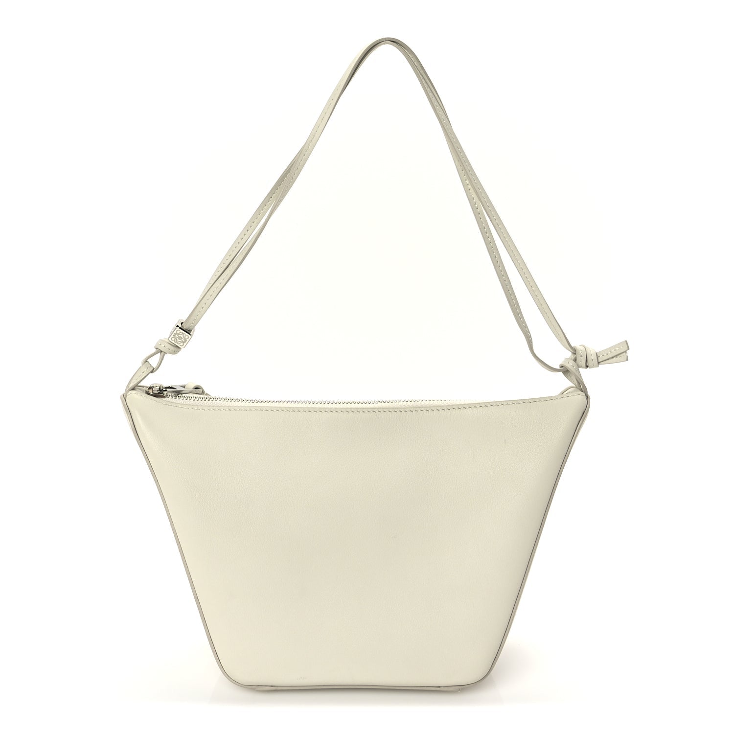 Loewe Calfskin Mini Hammock Hobo  Soft White