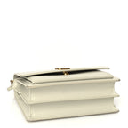 Saint Laurent Calfskin Medium Monogram Sunset  Crema Soft