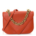 Bottega Veneta Calfskin Mount Envelope Bag Maple
