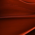 Bottega Veneta Calfskin Mount Envelope Bag Maple