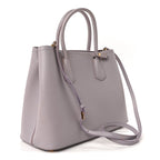 Prada Saffiano Cuir Small Double Bag Glicine