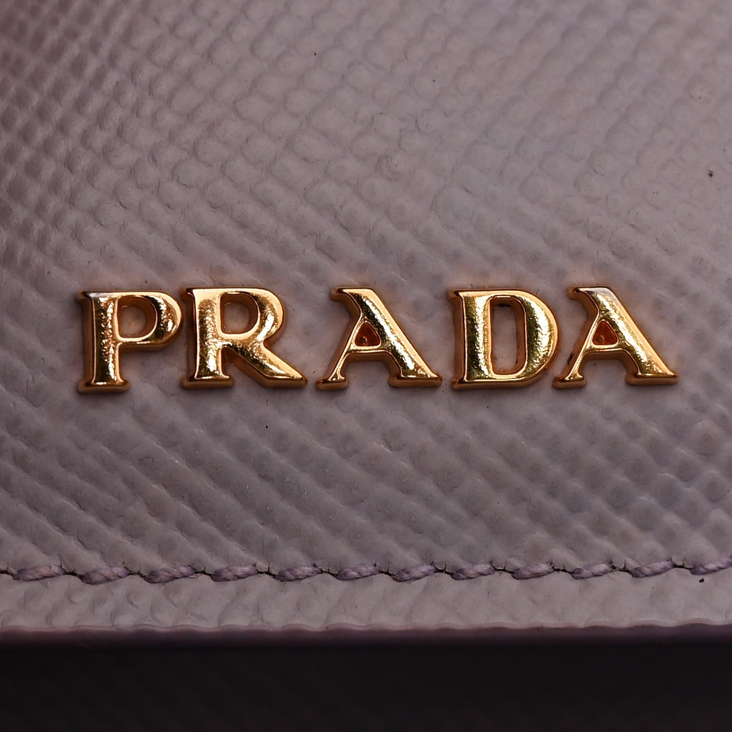 Prada Saffiano Cuir Small Double Bag Glicine