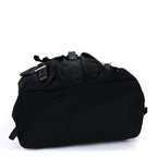 Prada Tessuto Nylon Saffiano Vela Medium Backpack  Black