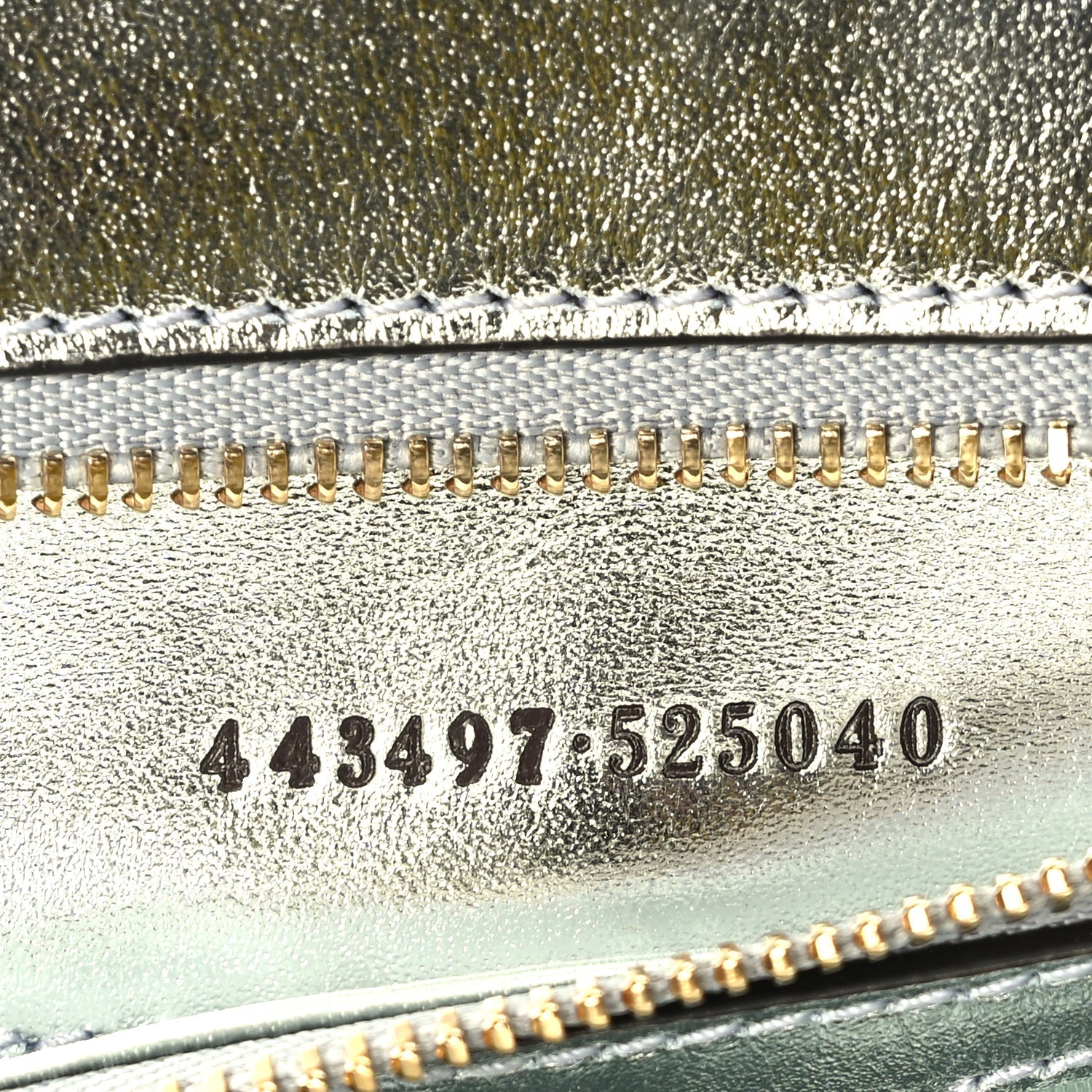 Gucci Iridescent Nappa Chevron Matelasse Small GG Marmont Shoulder Bag Iridescent Salvy Green