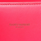 Saint Laurent Calfskin Nano Sac De Jour Lipstick Fuchsia