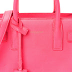 Saint Laurent Calfskin Nano Sac De Jour Lipstick Fuchsia