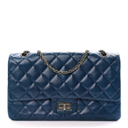 Chanel Lambskin Quilted 2.55 Reissue 226 Flap Blue