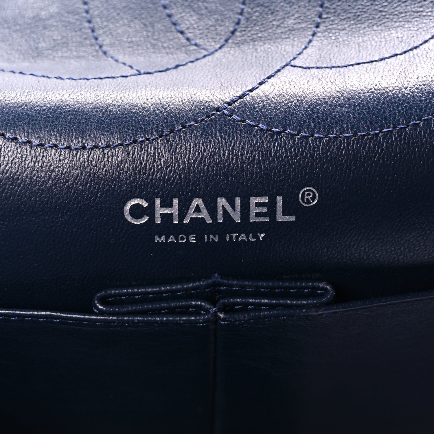Chanel Lambskin Quilted 2.55 Reissue 226 Flap Blue