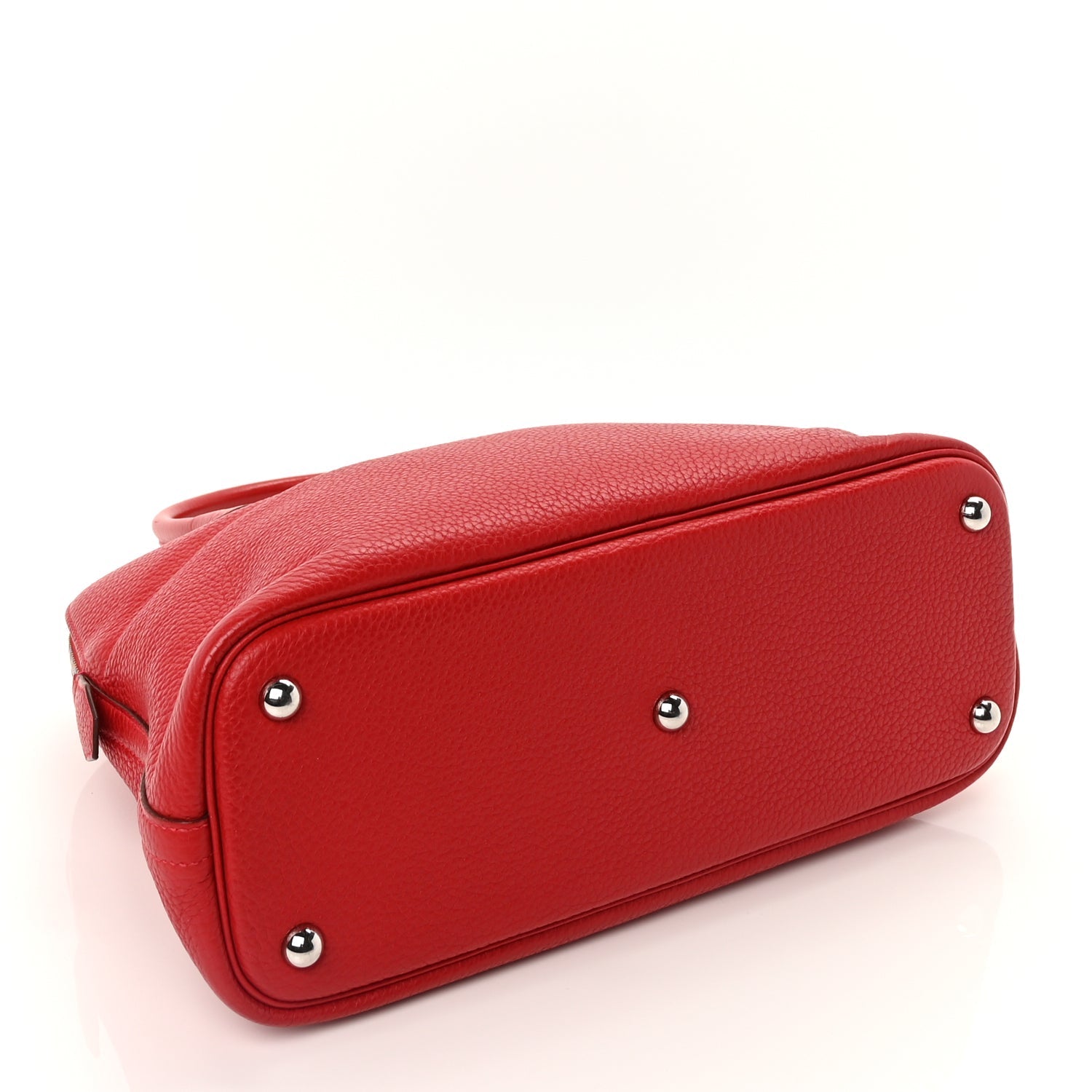 Hermes Taurillon Clemence Bolide 31 Rouge Casaque