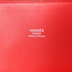 Hermes Taurillon Clemence Bolide 31 Rouge Casaque