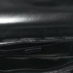 Gucci Nappa Vertical Matelasse Medium Maxi Horsebit Chain Shoulder Bag Black