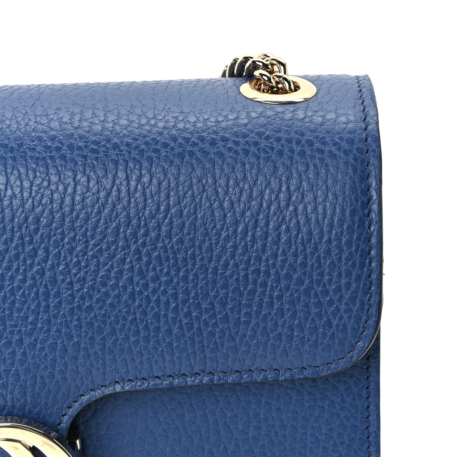 Gucci Dollar Calfskin Small Interlocking G Shoulder Bag  Caspian