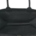 Christian Dior Calfskin Embossed Medium Book Tote Black