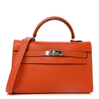 Hermes Epsom Micro Kelly 15  Feu