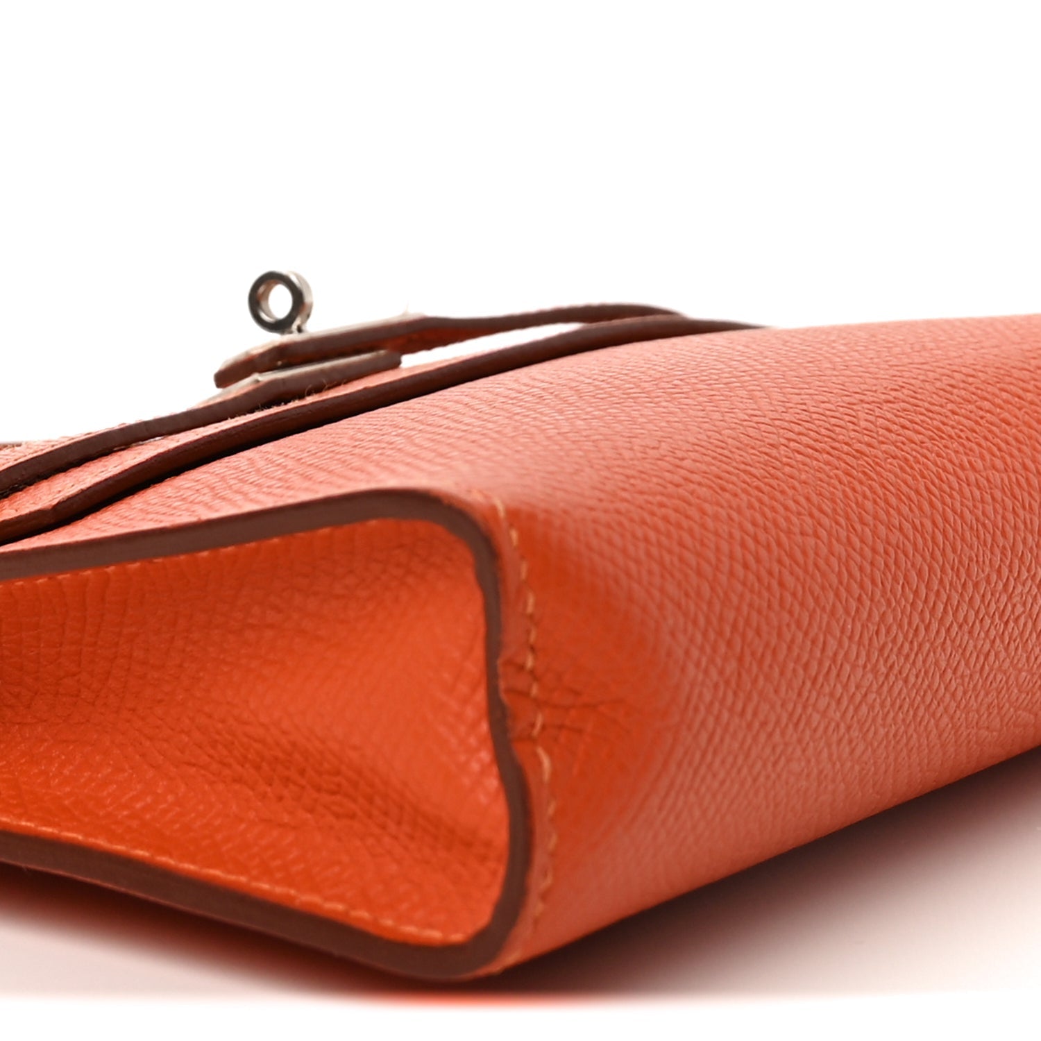 Hermes Epsom Micro Kelly 15  Feu