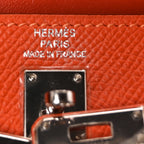 Hermes Epsom Micro Kelly 15  Feu