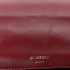 Burberry Lambskin Quilted Small Lola Bag Bright Red Dark Crimson