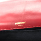 Burberry Lambskin Quilted Small Lola Bag Bright Red Dark Crimson