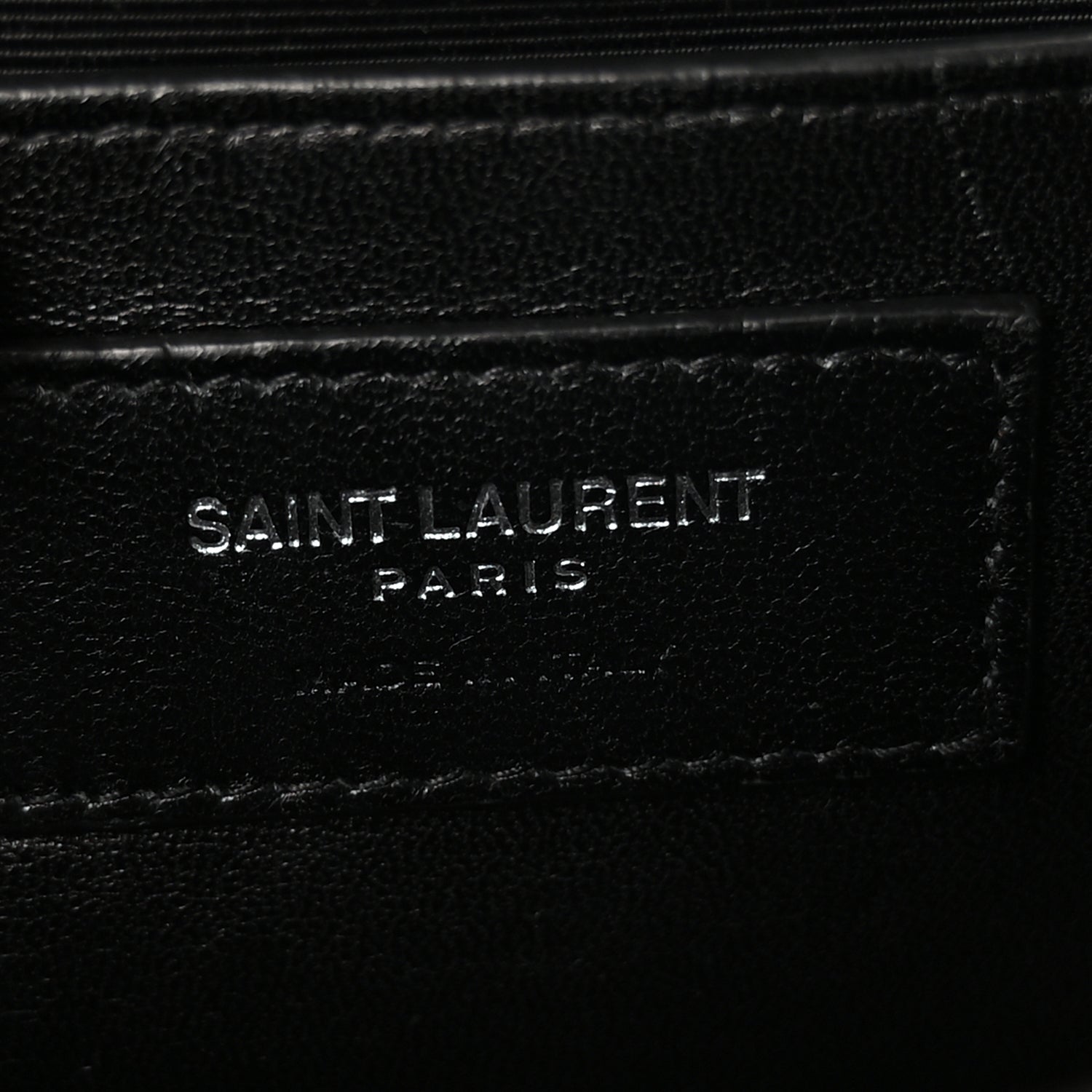 Saint Laurent Grain De Poudre Textured Mixed Matelasse Medium Triquilt Monogram Satchel  Earth