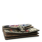 Gucci GG Supreme Monogram Bird And Flowers Embroidered Medium Dionysus Shoulder Bag Taupe
