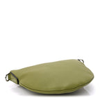 Gucci Pebbled Calfskin Mini B Shoudler Bag  Green