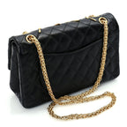Chanel Calfskin Quilted Spoon Charms Brasserie 2.55 Reissue 225 Flap  Black