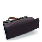 Hermes Vache Hunter Toile Herbag Zip 31 PM Cassis Ebony Indigo