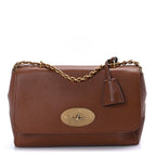Mulberry Small Classic Grain Calfskin Medium Lily Flap  Oak