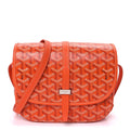 Goyard Goyardine Belvedere II PM Messenger Bag  Orange